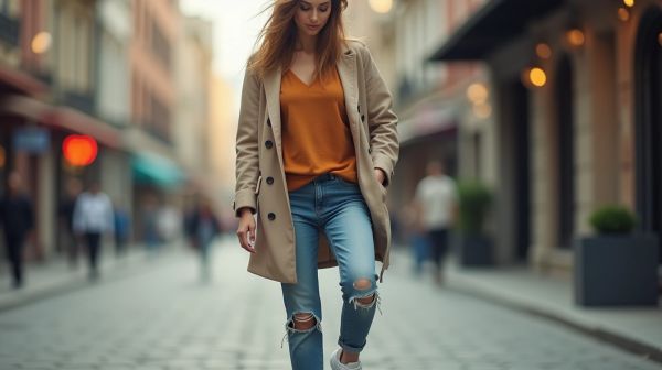 Style urbain et confort avec des baskets femme tendance